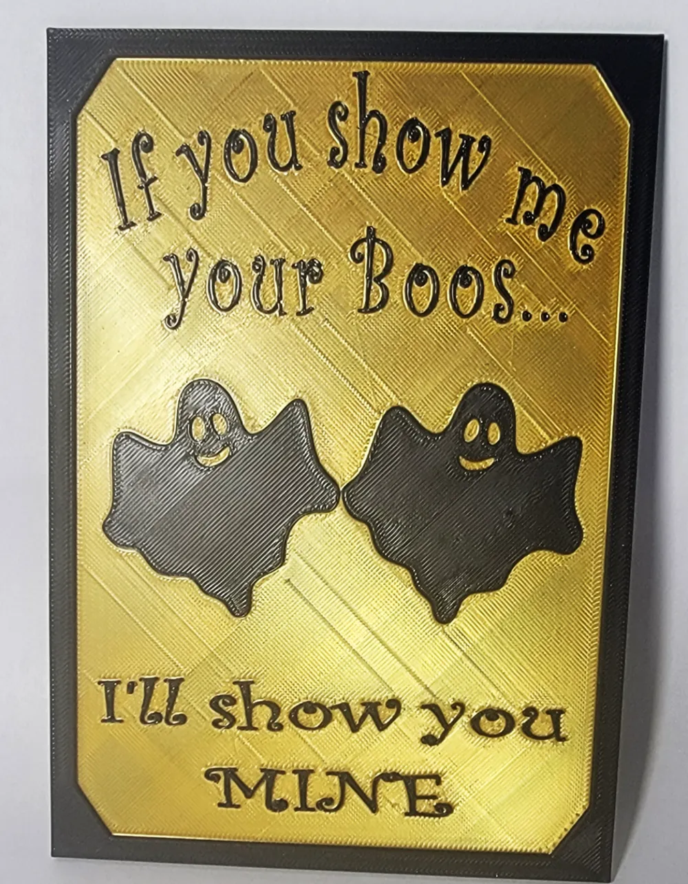 Boo Sign by mik-ace - MakerWorld