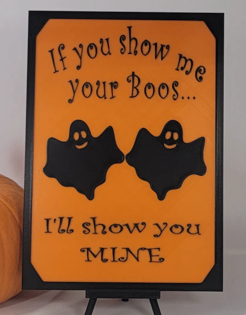 Boo Sign