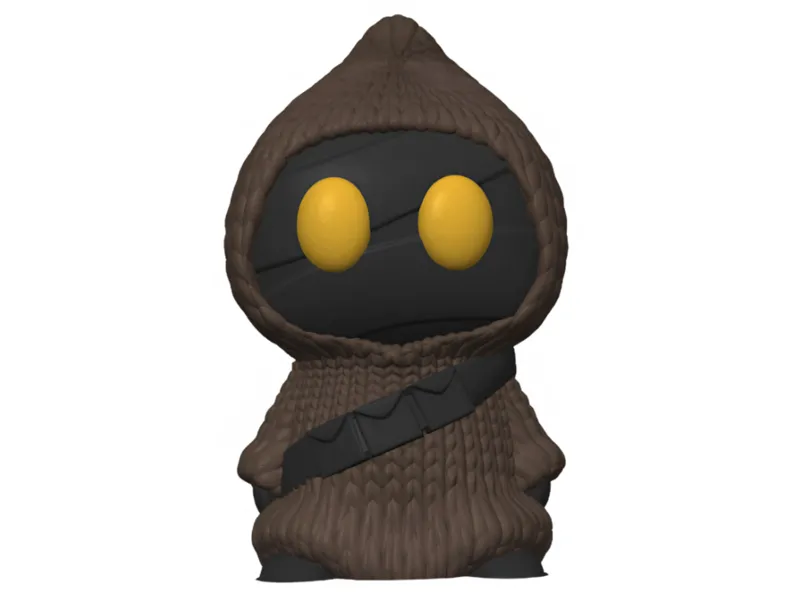 Knitted Jawa Ready To Print