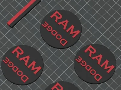 Dodge RAM Center Cap Cover