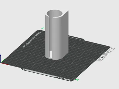 Very stable garbage bag holder