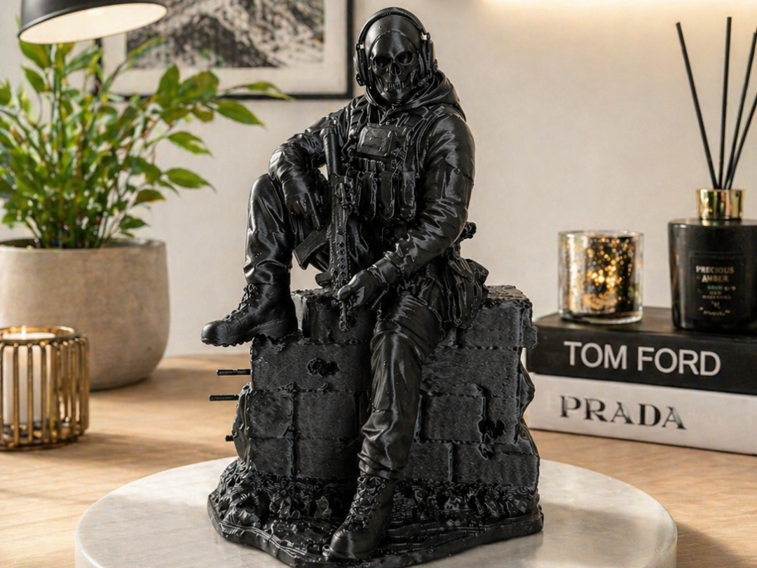 Figurine détaillée Ghost - Call of Duty