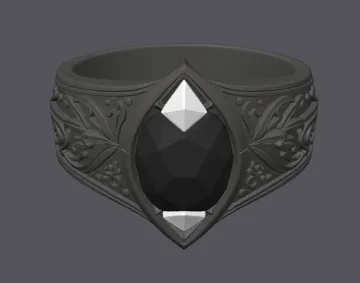 Letrero o emblema decorativo: LORD OF THE RINGS NIRIR RING OF SHADOWS — vista de referencia 4