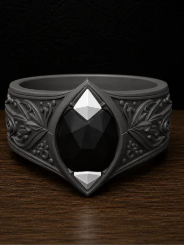 Letrero o emblema decorativo: LORD OF THE RINGS NIRIR RING OF SHADOWS — vista de referencia 2