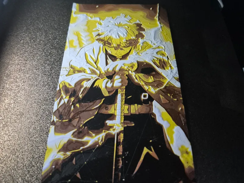 Zenitsu Agatsuma - Demon Slayer - Hueforge
