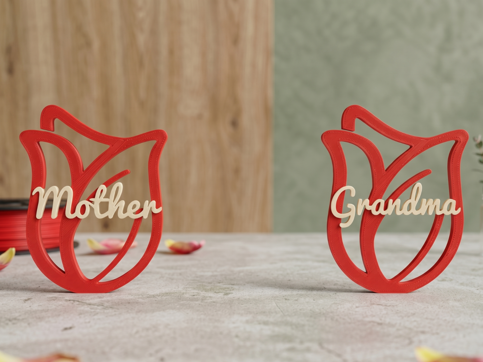Tulip Keepsake: Support Free Floral Gift