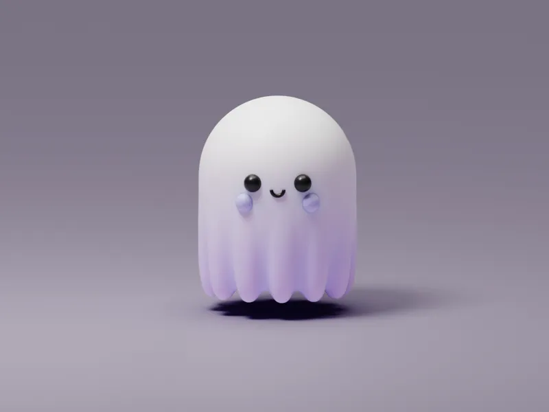 Cute Halloween Ghost