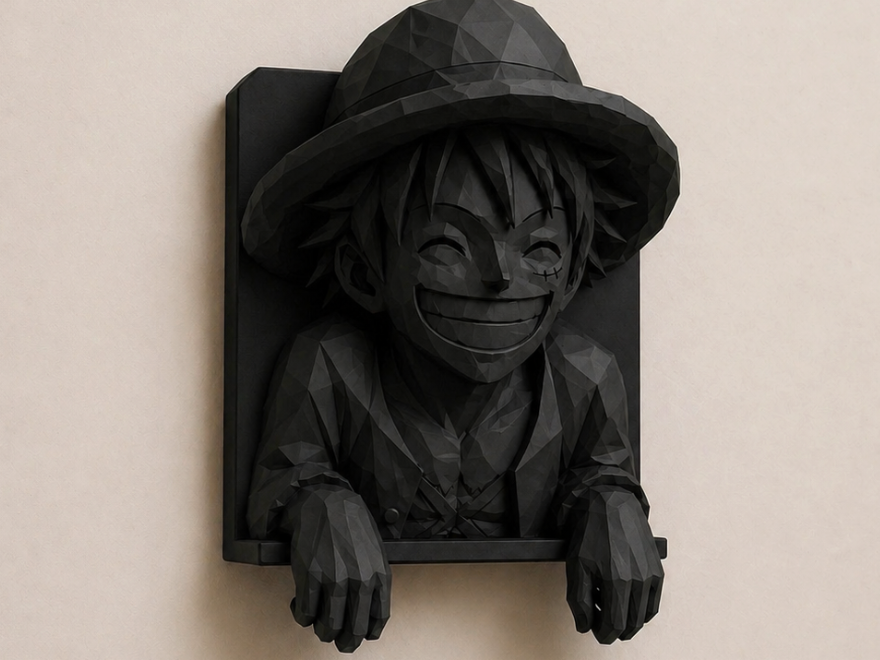 Figurine mural Luffy - One piece