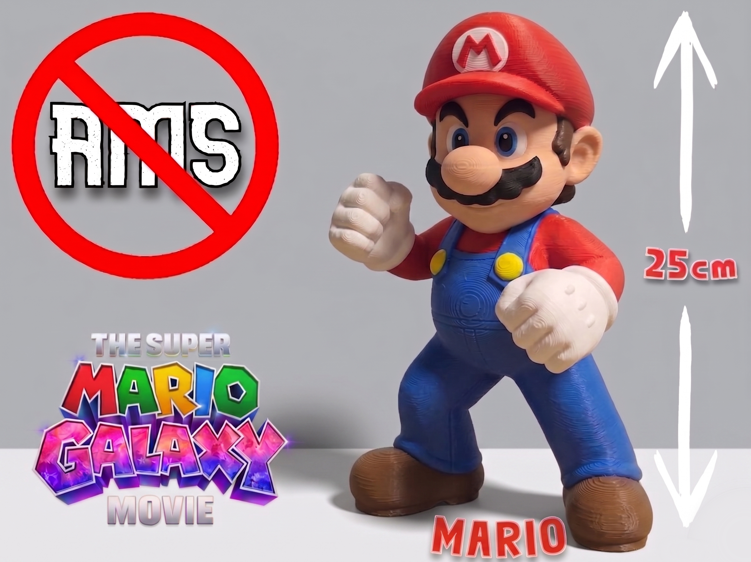 Miniatura 1 do modelo 3D Mario - Super Mario Movie (No AMS)