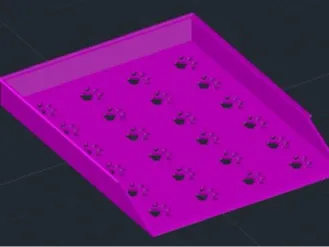 A4 Puppy Paw Paper Tray v2