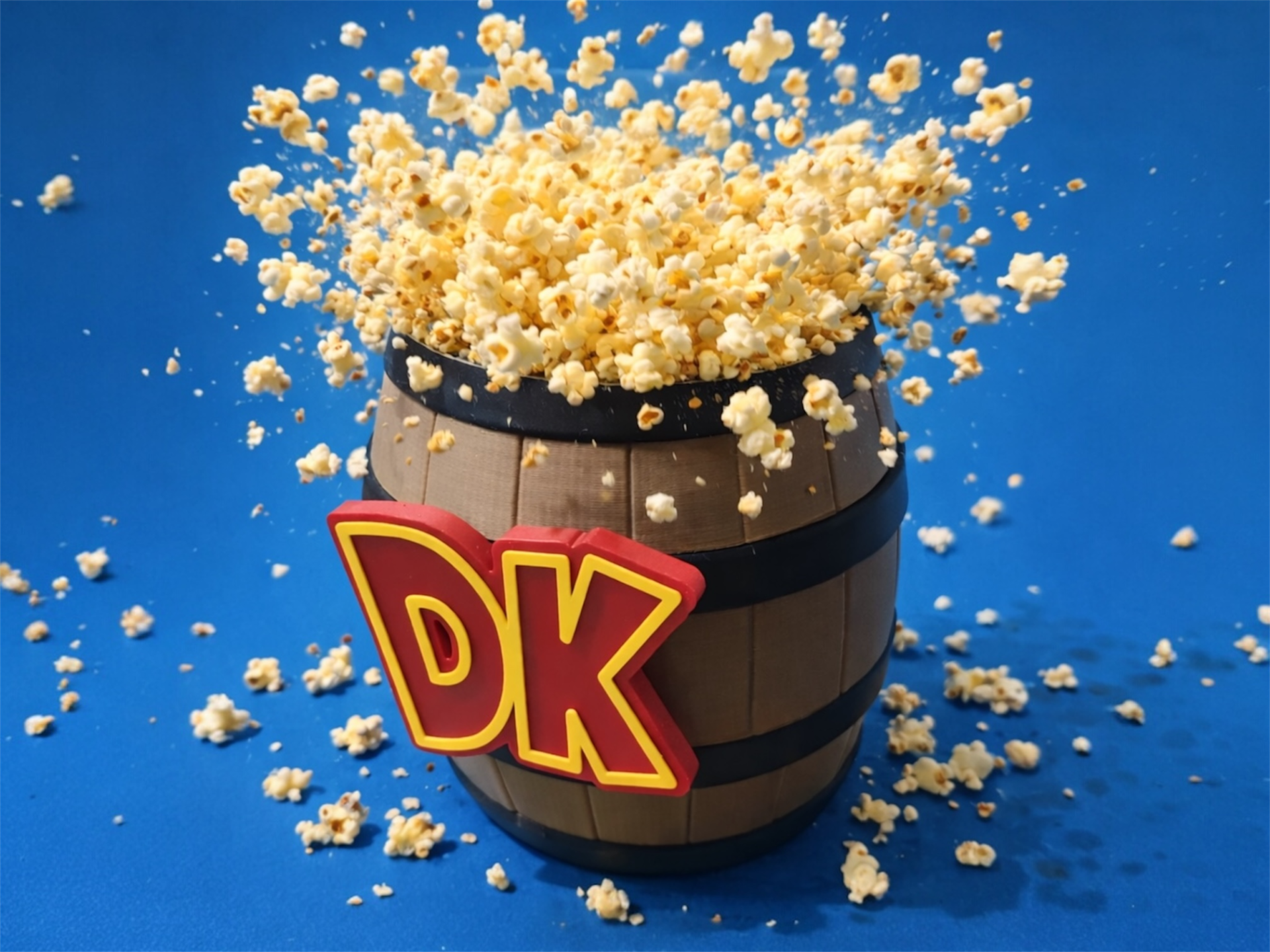 DK Barrel Popcorn Donkey Kong Snack Movie Bucket