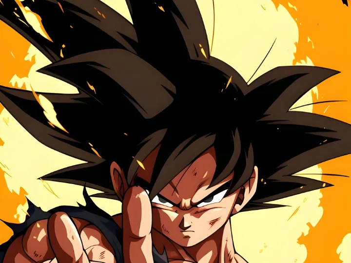Goku Hueforge Art