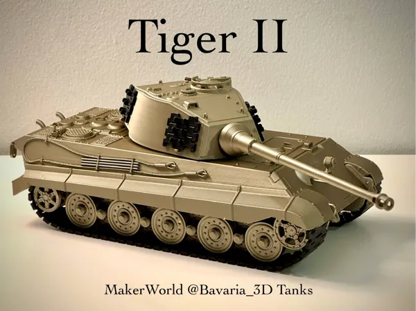 Фигурка на Tiger II Heavy Tank