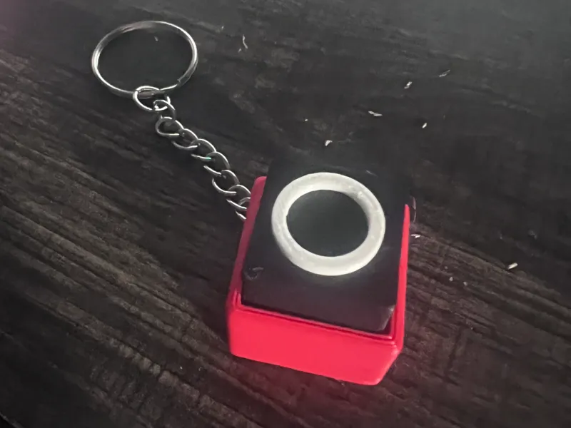 Squid Game 2 Circle Clickers Fidget With KeyChain