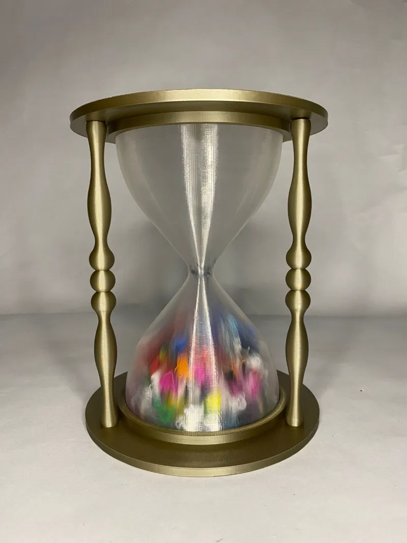 Filament Purge/Poop - Furnishing hourglass