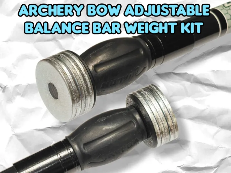 Archery Bow Adjustable Balance Bar Weight Kit