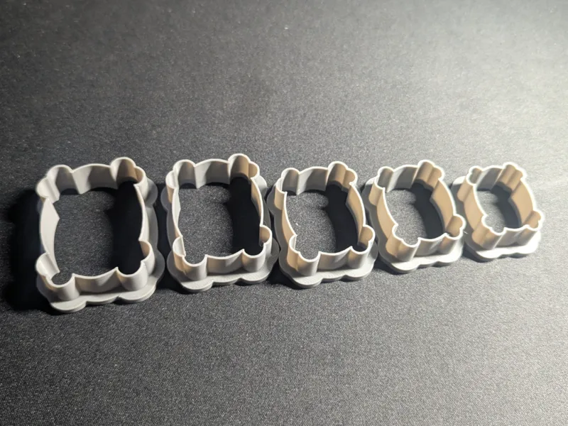 Friends Frame Polymer Clay Cutter