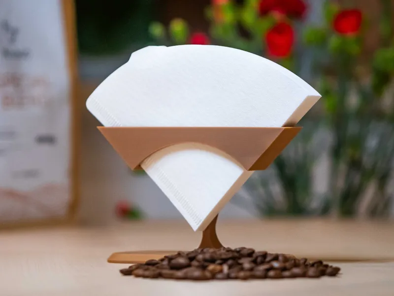 Stylish V60 Filter Storage
