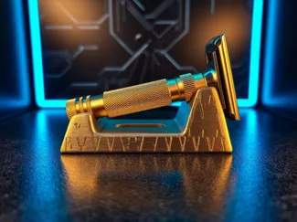 Razor Stand in Henson Shaving Style