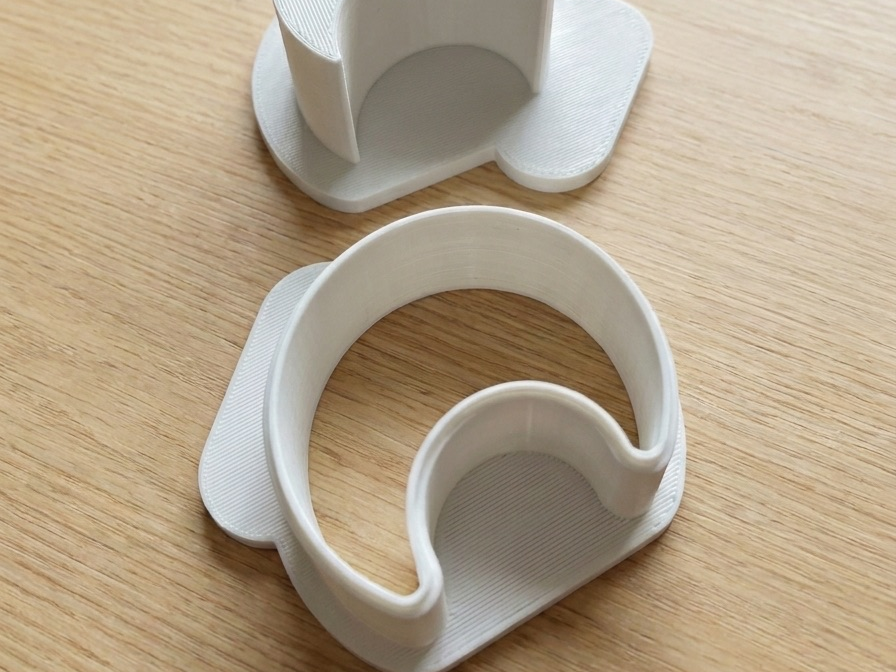 Customizable Parametric Moon Cookie Cutter