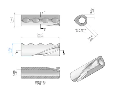 Carrying handle for straps or shopping bags