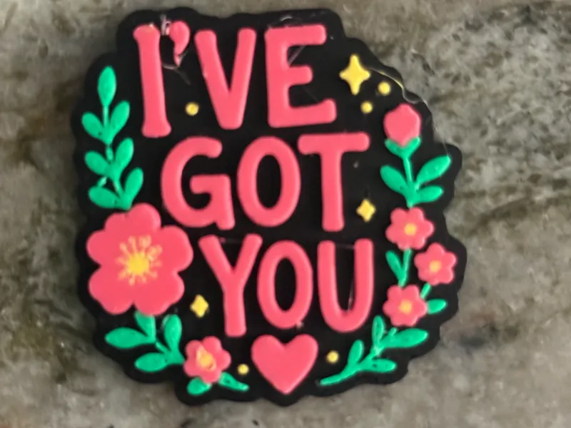 I've got you badge reel