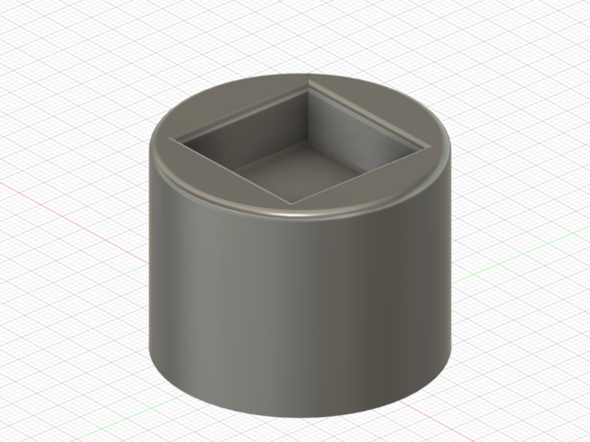 Heavy-Duty 1-inch (25mm) Furniture Riser - Square 