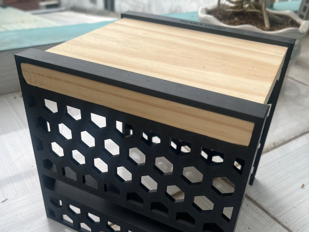 2-Tier Desk Organizer Shelf – Single Printed Side