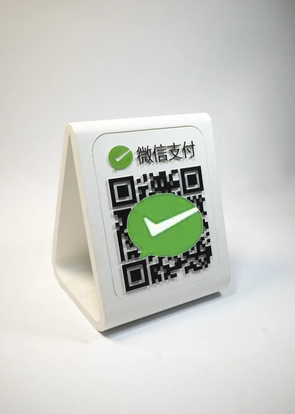 Desktop Table Sign QR Code Double-Sided Replaceable Table Sign ...