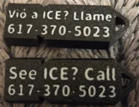 Porte-clés sifflet Ice Out — photo 7