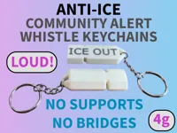 Porte-clés sifflet Ice Out — photo 2