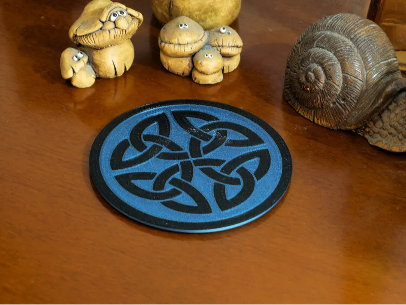 Celtic Coaster Triquerta-Four