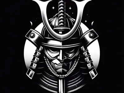 Samurai Keychain