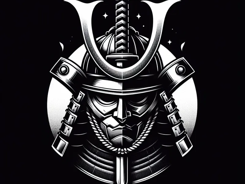 Samurai Keychain
