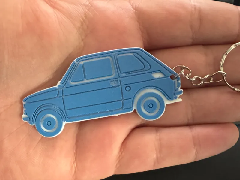 Fiat 126 Portachiavi