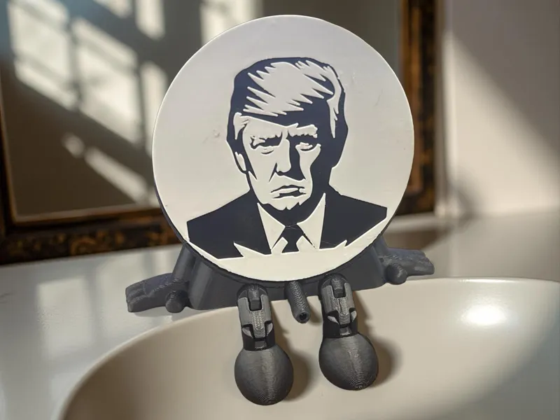 Donald Trump Scrub Daddy Holder Faceplate