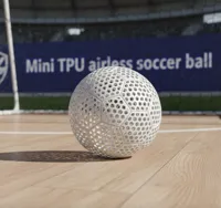 Mini TPU airless soccer ball