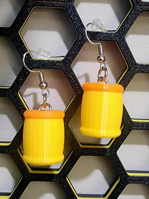 BGMC Buddy Barrel Earrings view 2