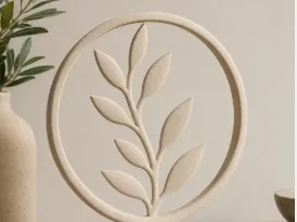 Home Decor Plant in a circle 