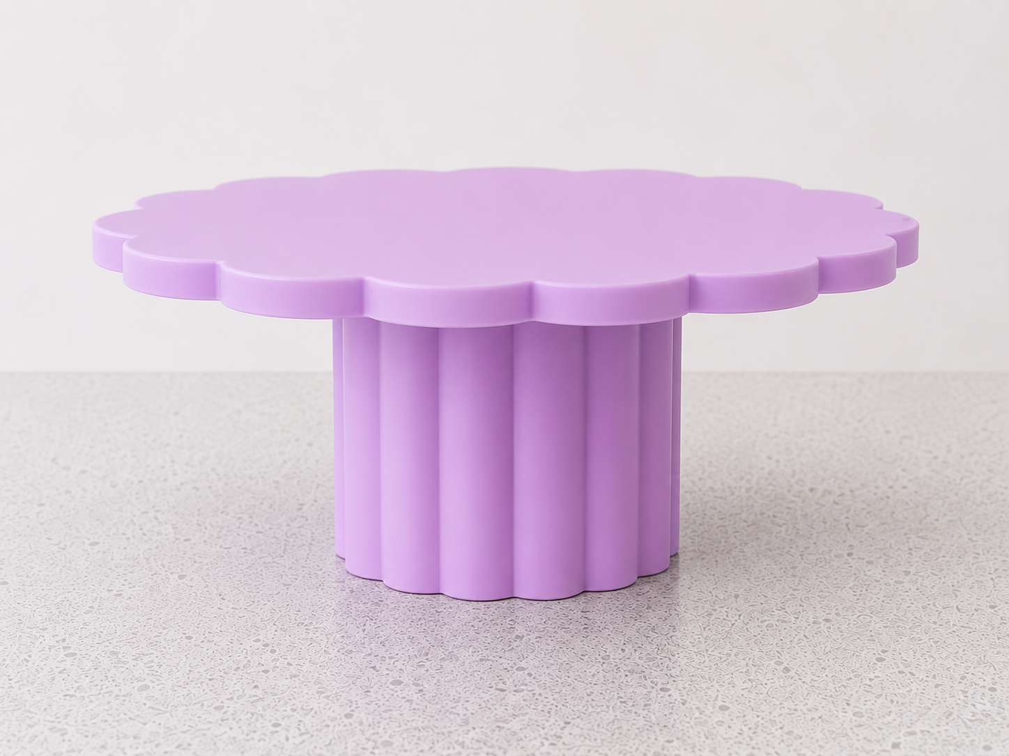 Scalloped Cake Stand | Dessert & Display Stand - 1