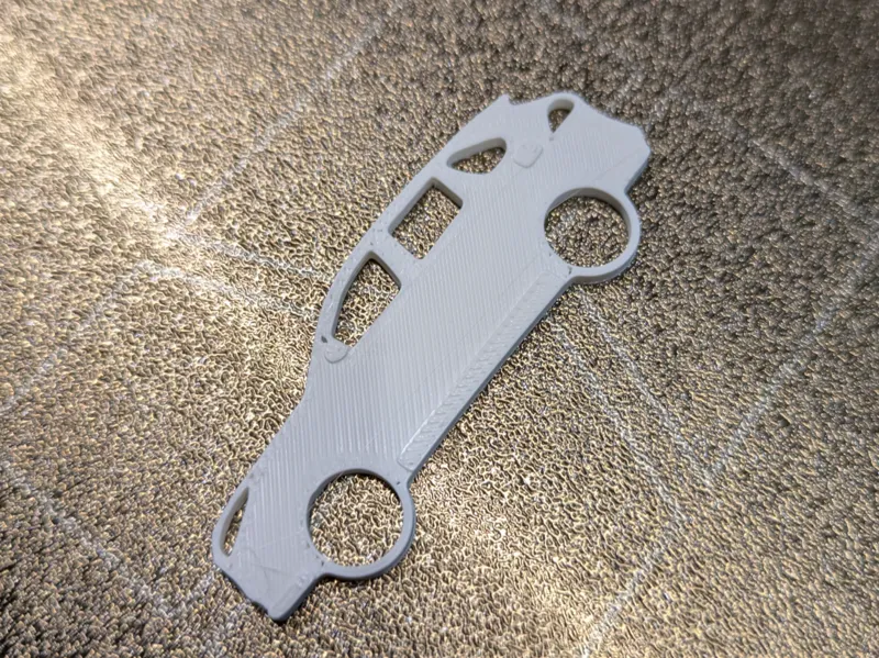 Toyota RAV4 Silhouette Keychain