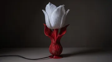 Accesorio de iluminación decorativa: Tulip Flower Lamp — vista de referencia 3