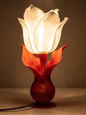 Accesorio de iluminación decorativa: Tulip Flower Lamp — vista de referencia 2