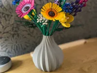 Vase en spirale pour bouquet Lego Wildflower — photo 2
