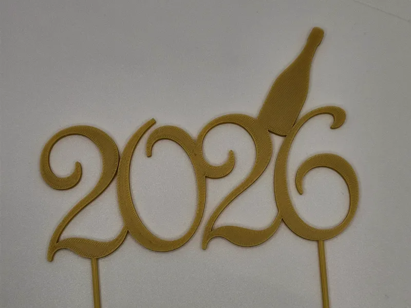 Cake Topper 2026