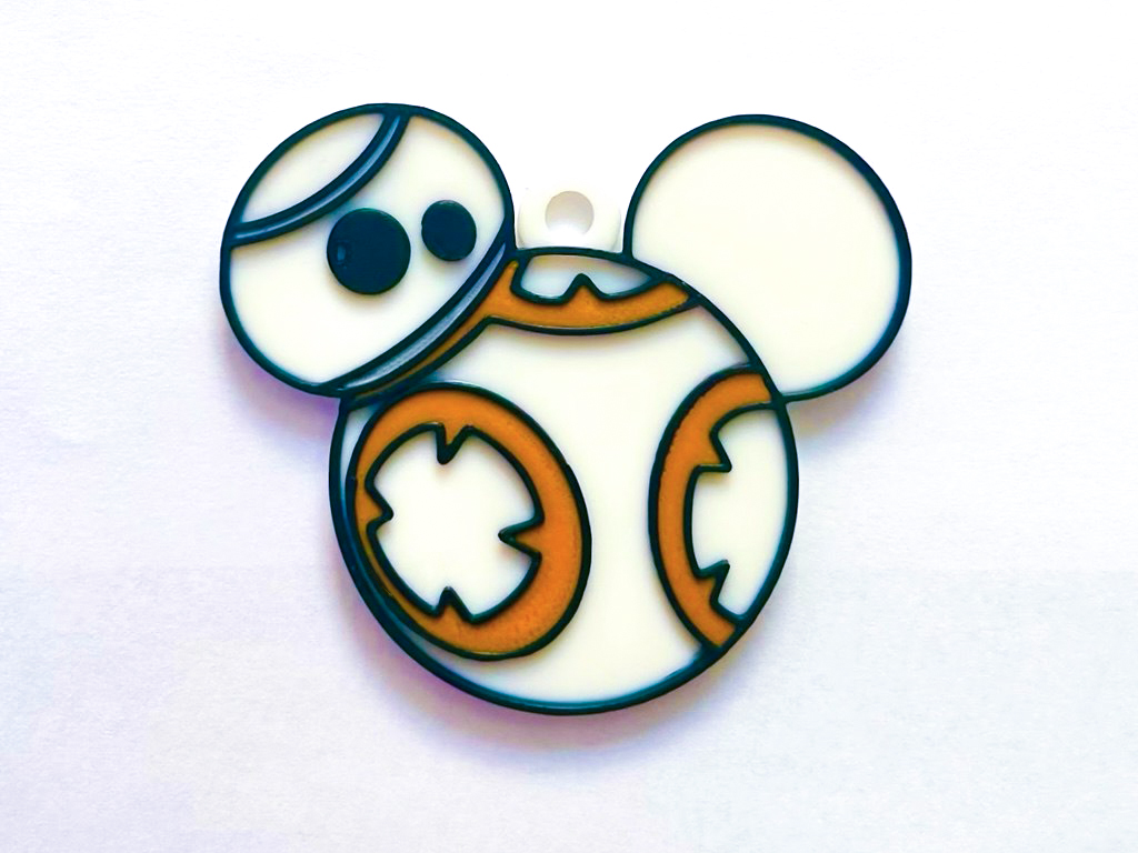 Portachiavi/Addobbo albero di Natale - BB8