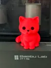 Sitting Cat - Multicolor