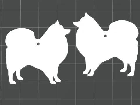 Mittelspitz earring