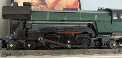 Low Profile Side Rods for Brick Emerald Night 