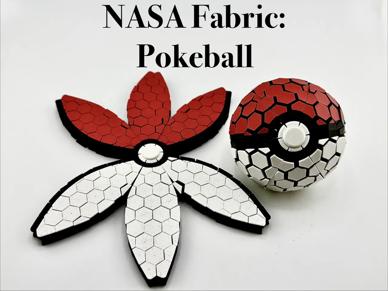 NASA Fabric: Pokeball (No AMS Needed) view 3